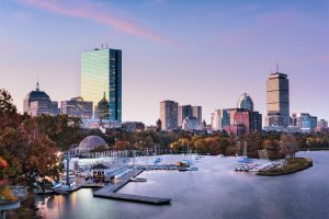 Boston City and Harbor View