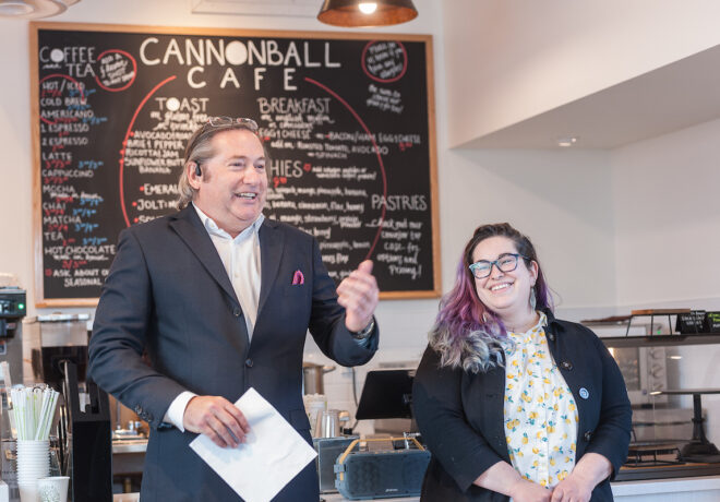 MEDIA RELEASE: Cannonball Cafe opens in new On the Dot® Neighborhood in S. Boston